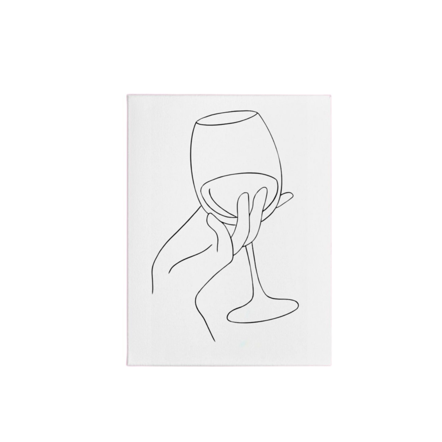Pre-Sketched Canvas: Sip & Paint