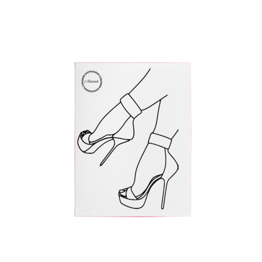 Pre-Sketched Canvas: Fierce Steps