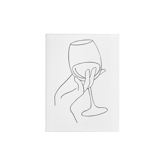 Pre-Sketched Canvas: Sip & Paint