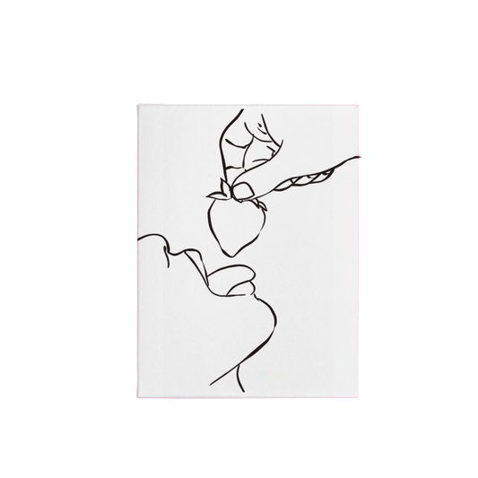 Pre-Sketched Canvas: Sweet Indulgence